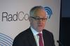 Communications Minister Malcolm Turnbull addresses the RadComms conference in Sydney.