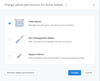 The new tiered admin roles in Dropbox for Business.