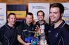 The University of South Australia team took out this year's NI robotics competition. 