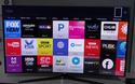 Apps available on a Samsung TV running Tizen OS at CES 2015 in Las Vegas