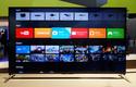 The Android TV interface in a Sony TV on show at CES 2015 in Las Vegas