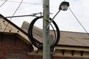 Picture taken last month of overhead fibre on electricity poles in Launceston.

Source: CEPU