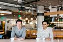 Dropbox's storage team lead James Cowling with VP of engineering, infrastructure Akhil Gupta