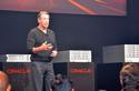 Larry Ellison at the launch of SPARC servers on March 26