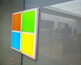 The Microsoft logo. Photo: Mike Gee