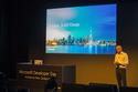 Satya Nadella at the Microsoft NZ Developer Day at the ASB Waterfront Theatre.