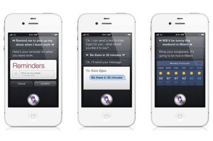 Siri: the iPhone 4S' "personal assistant" feature