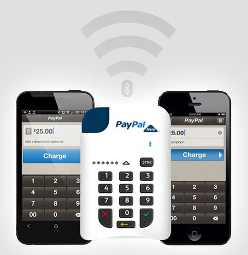 PayPal Here with chip-and-PIN reader