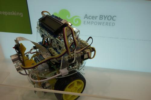 Acer is using its hardware to target more enterprise areas, including teaching educators how to program robots.