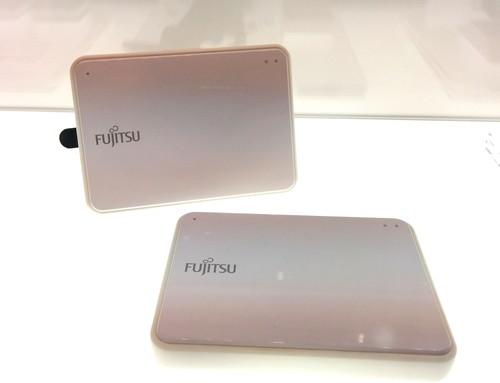 A prototype non-contact motion sensor from Fujitsu seen at a technology expo in Tokyo May 12, 2015. The electronics maker is partnering with Panasonic to test motion sensors and cloud-connected air conditioners in a seniors' home in Osaka, Japan. 
