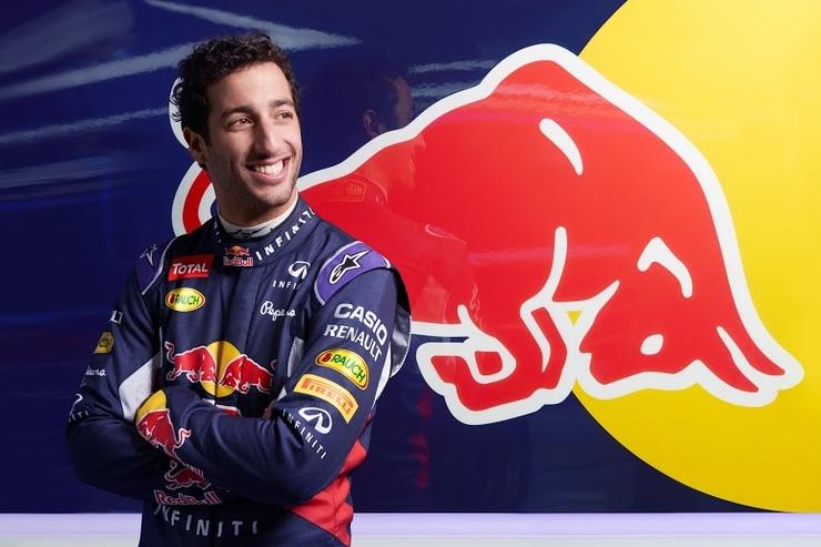 Infiniti Red Bull Racing driver Daniel Ricciardo. Credit: AT&T