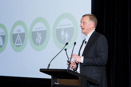Colin MacDonald at the ANZ CIO Forum in Melbourne